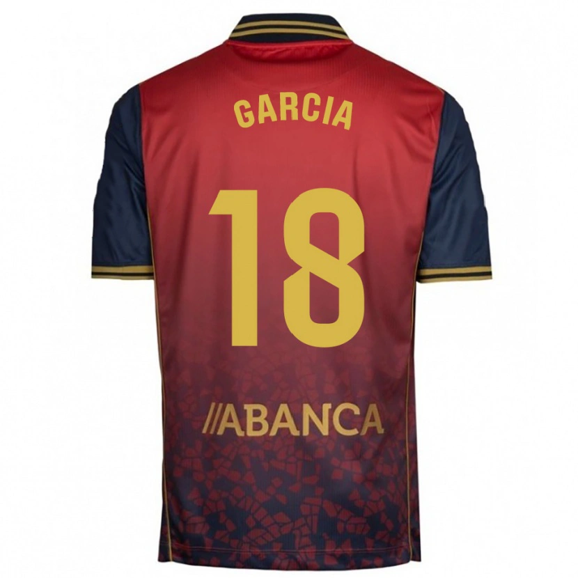 Danxen Niño Camiseta Raquel García #18 Rojo Marino 2ª Equipación 2025/26 La Camisa México