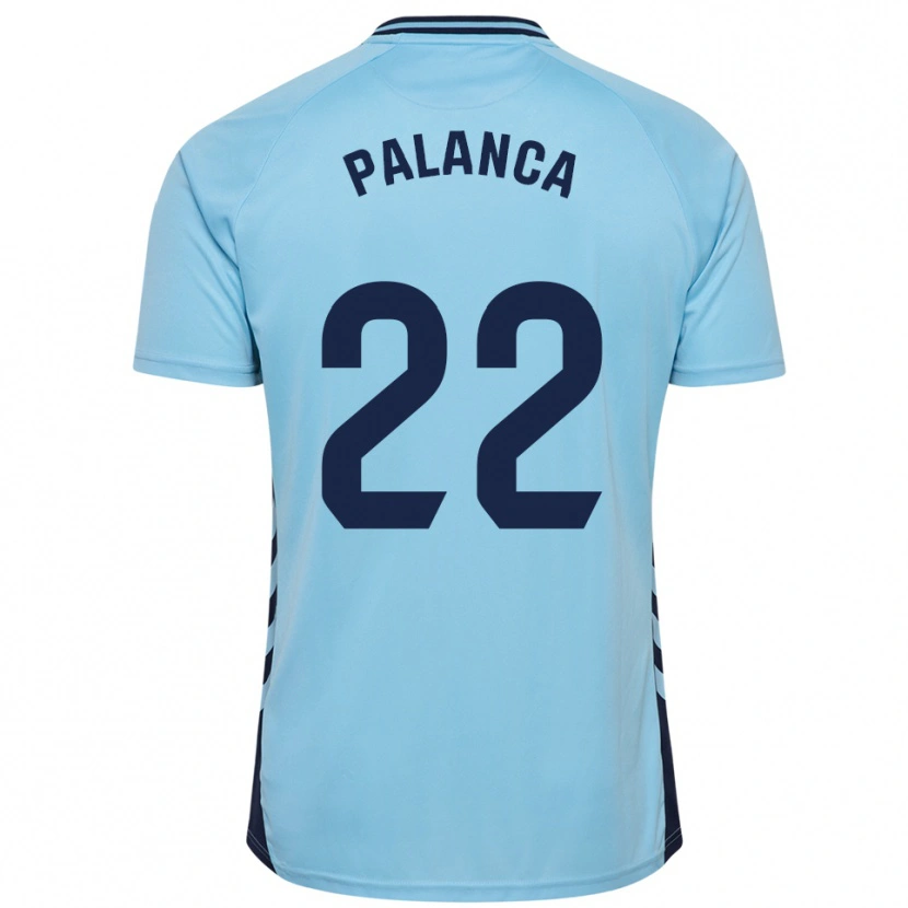 Danxen Niño Camiseta Palanca #22 Celeste 2ª Equipación 2025/26 La Camisa México