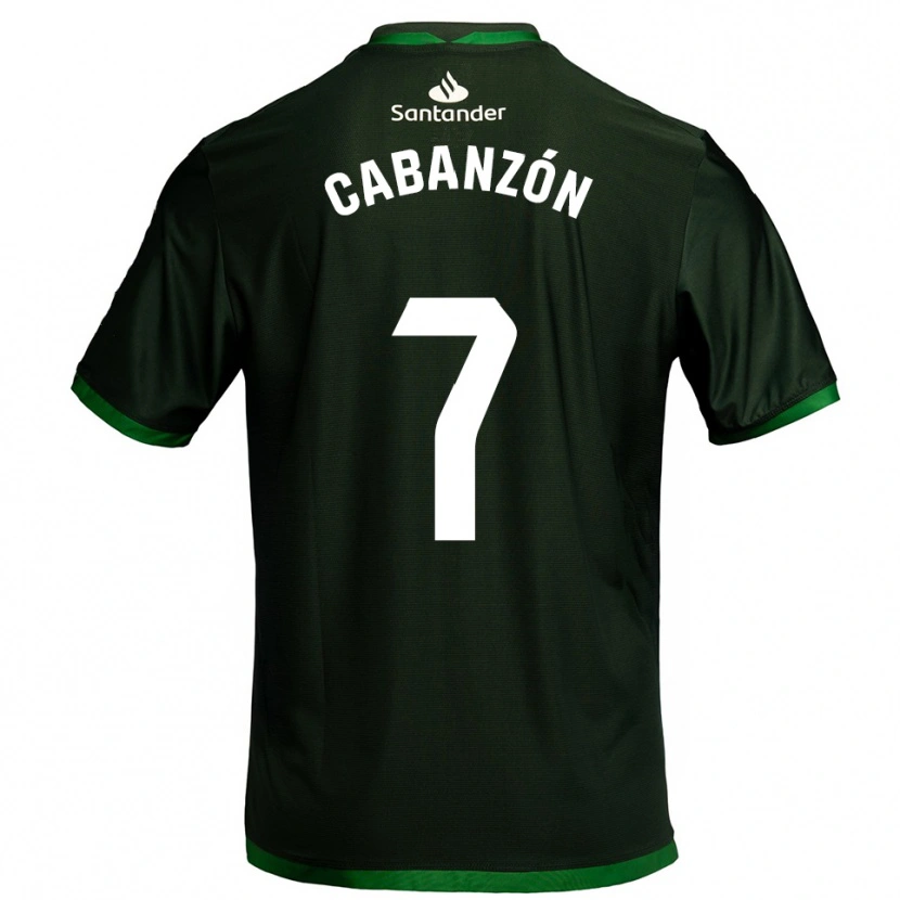 Danxen Niño Camiseta Yeray Cabanzón #7 Verde Oscuro 2ª Equipación 2025/26 La Camisa México