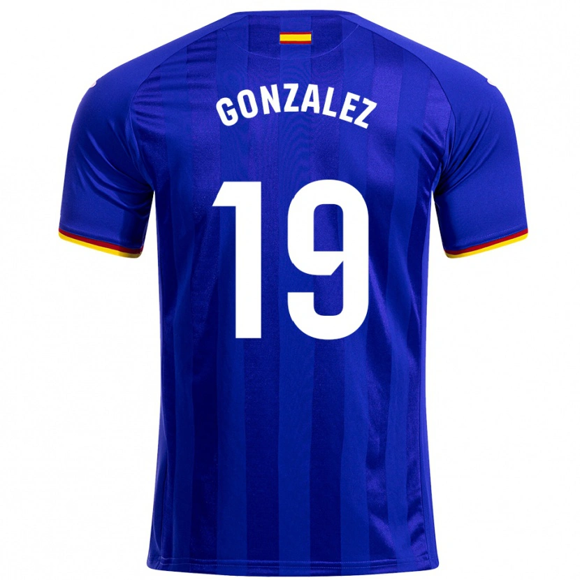 Danxen Hombre Camiseta Peter Federico #19 Azul Rojo Amarillo 1ª Equipación 2025/26 La Camisa México
