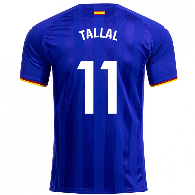 Danxen Hombre Camiseta Yassin Tallal #11 Azul Rojo Amarillo 1ª Equipación 2025/26 La Camisa México
