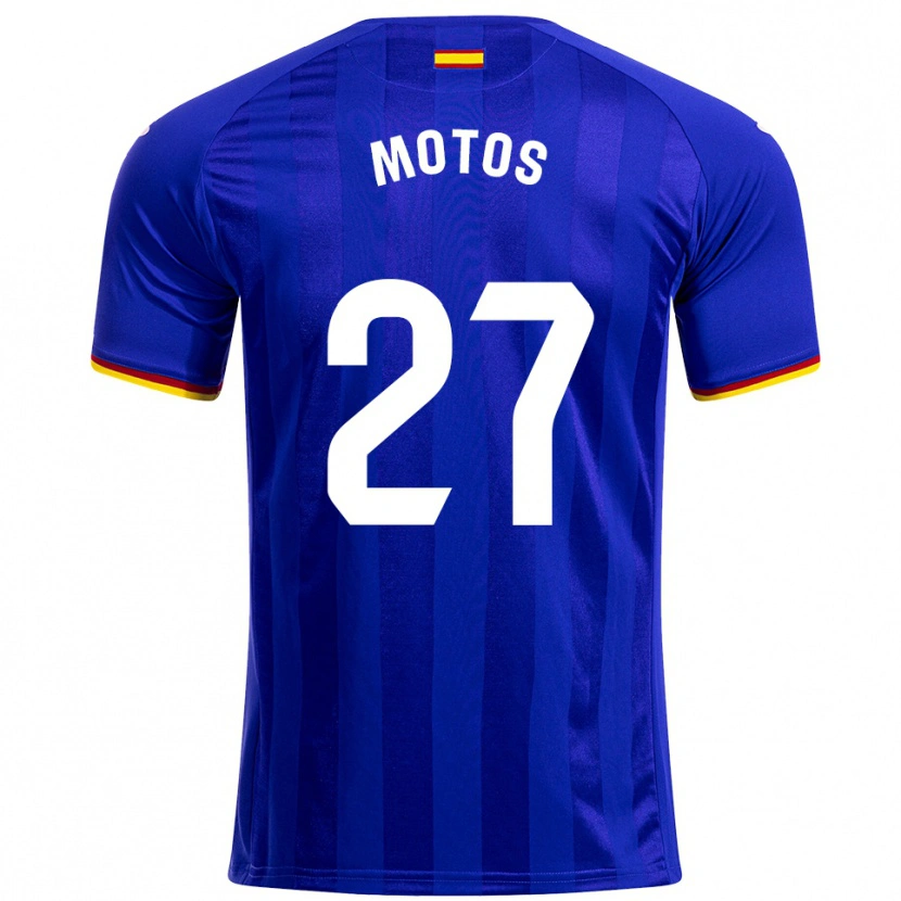 Danxen Hombre Camiseta Israel Motos #27 Azul Rojo Amarillo 1ª Equipación 2025/26 La Camisa México