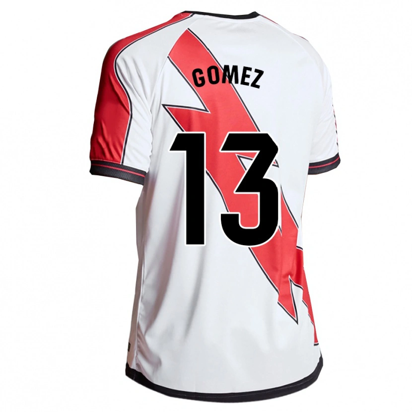 Danxen Hombre Camiseta Yohana Gómez #13 Blanco Rojo 1ª Equipación 2025/26 La Camisa México