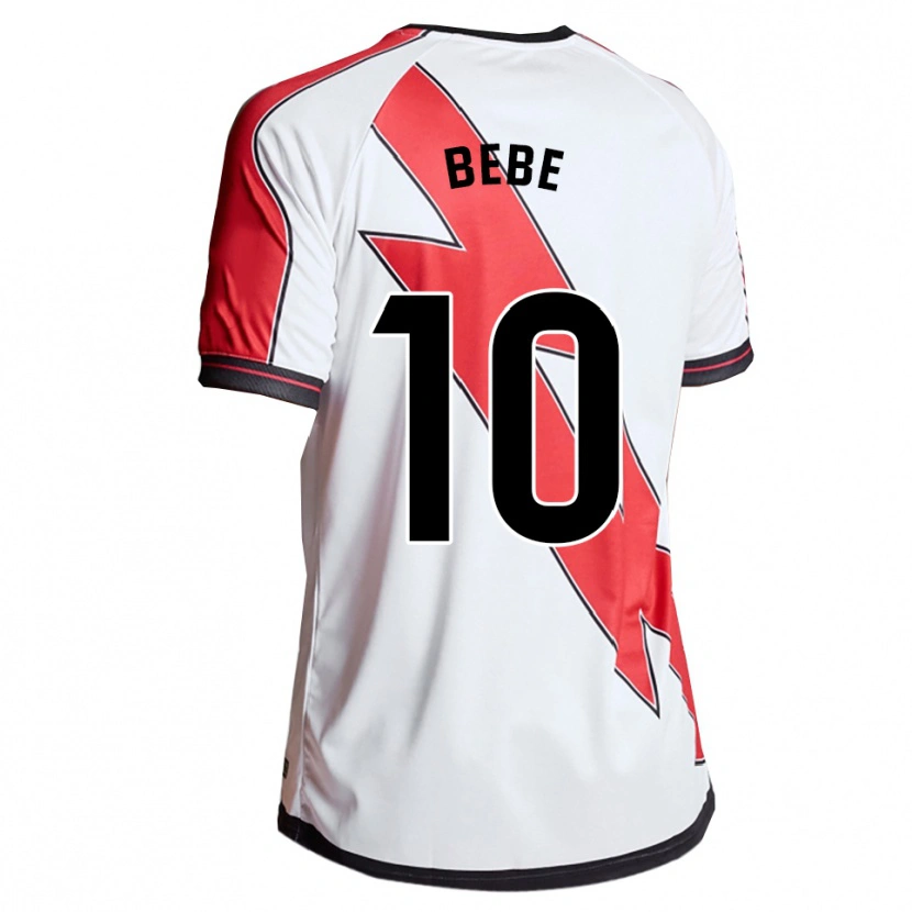 Danxen Hombre Camiseta Bebé #10 Blanco Rojo 1ª Equipación 2025/26 La Camisa México