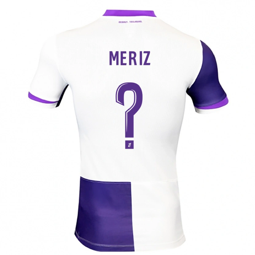 Danxen Hombre Camiseta Lola Meriz #0 Morado Blanco 1ª Equipación 2025/26 La Camisa México