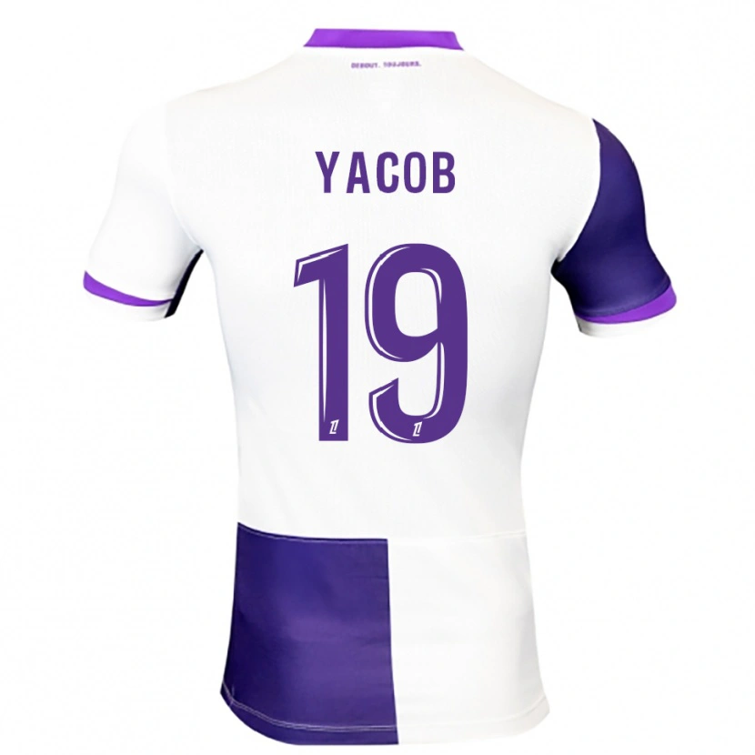 Danxen Hombre Camiseta Ilana Yacob #19 Morado Blanco 1ª Equipación 2025/26 La Camisa México