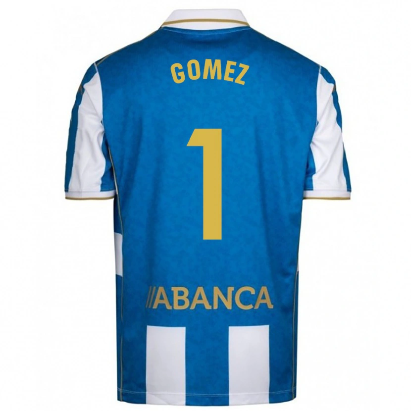 Danxen Hombre Camiseta Yohana Gómez #1 Blanco Azul 1ª Equipación 2025/26 La Camisa México