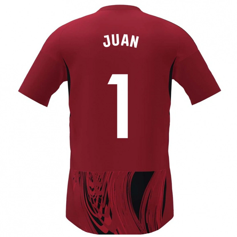 Danxen Hombre Camiseta Ramón Juan #1 Rojo Negro 1ª Equipación 2025/26 La Camisa México