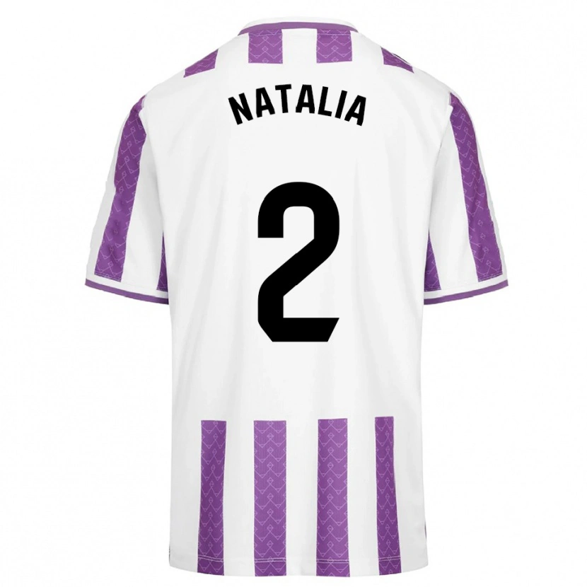 Danxen Hombre Camiseta Natalia Delgado Calle #2 Morado Blanco 1ª Equipación 2025/26 La Camisa México