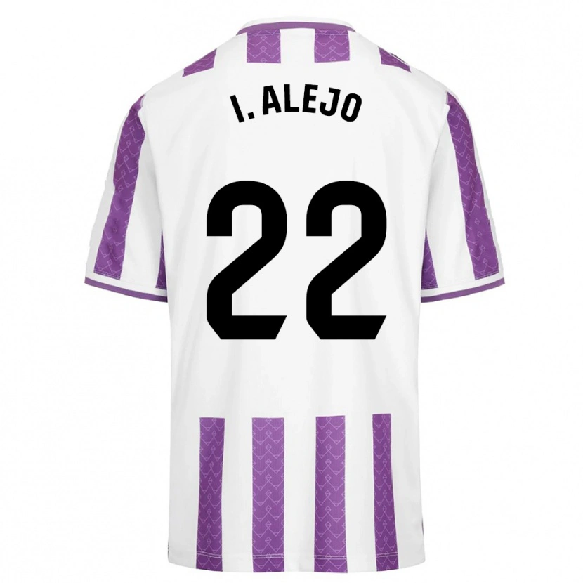 Danxen Hombre Camiseta Iván Alejo #22 Morado Blanco 1ª Equipación 2025/26 La Camisa México