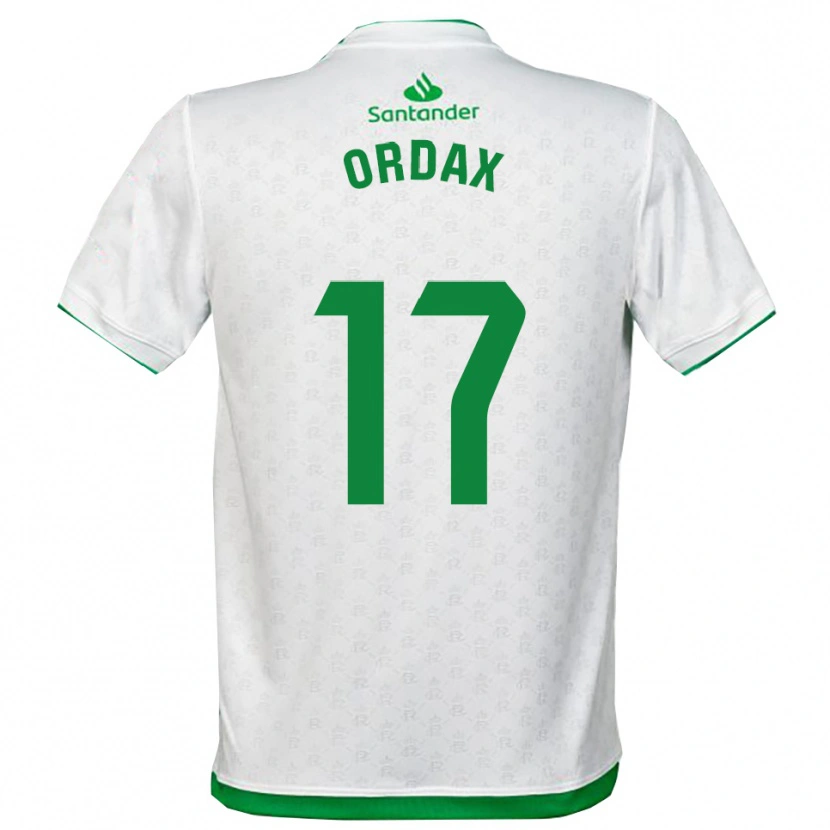 Danxen Hombre Camiseta Naiara Ordax Ibáñez #17 Verde Blanco 1ª Equipación 2025/26 La Camisa México