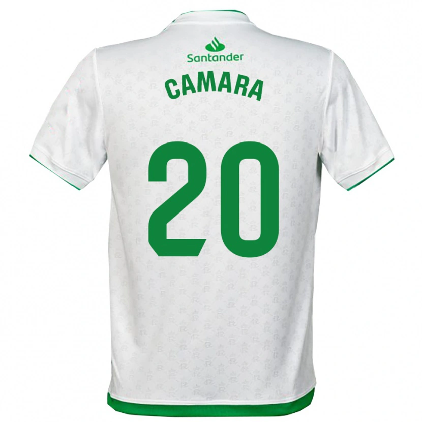 Danxen Hombre Camiseta Suleiman Camara #20 Verde Blanco 1ª Equipación 2025/26 La Camisa México