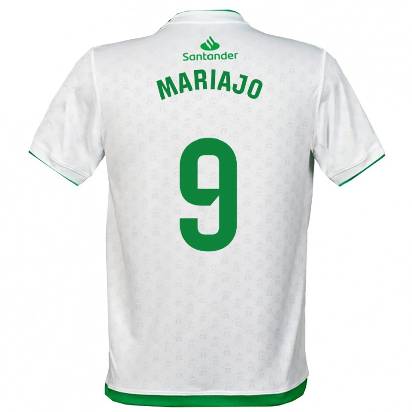Danxen Hombre Camiseta María José Gutiérrez Díaz #9 Verde Blanco 1ª Equipación 2025/26 La Camisa México