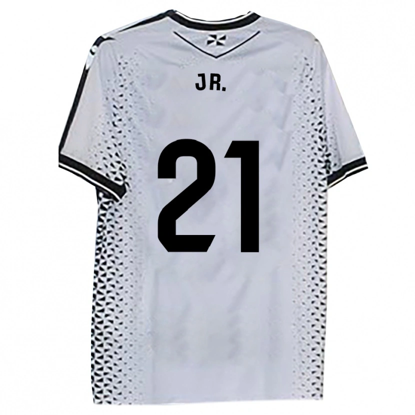 Danxen Hombre Camiseta Douglas Jr. #21 Blanco Negro 1ª Equipación 2025/26 La Camisa México