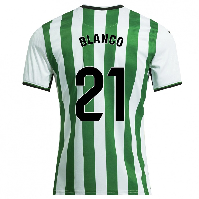 Danxen Hombre Camiseta Víctor Blanco #21 Blanco Verde 1ª Equipación 2025/26 La Camisa México