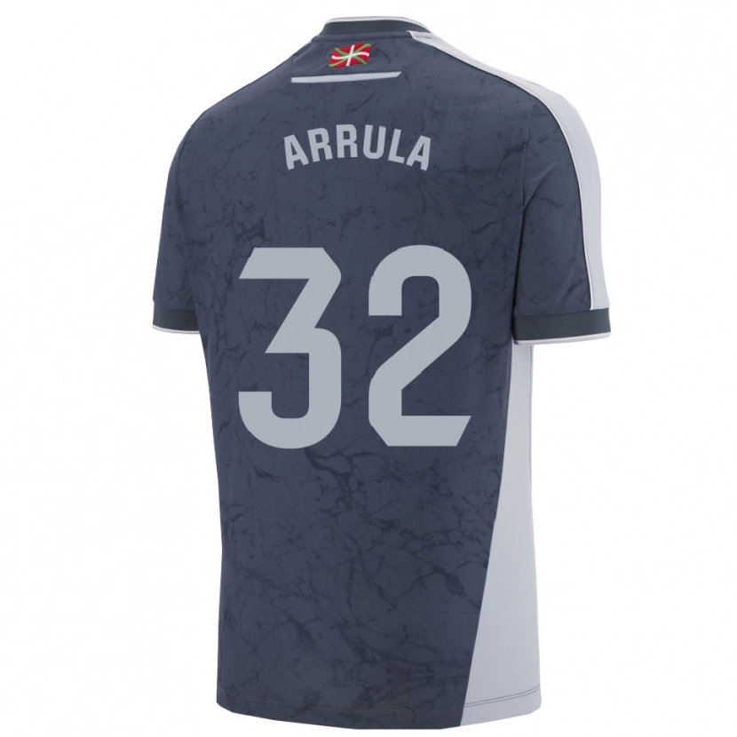 Danxen Hombre Camiseta Julia Arrula #32 Azul Oscuro Blanco 2ª Equipación 2025/26 La Camisa México