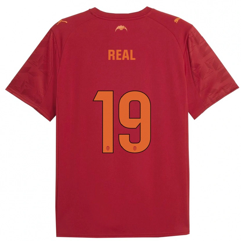 Danxen Hombre Camiseta Kerlly Real #19 Rojo Naranja 2ª Equipación 2025/26 La Camisa México