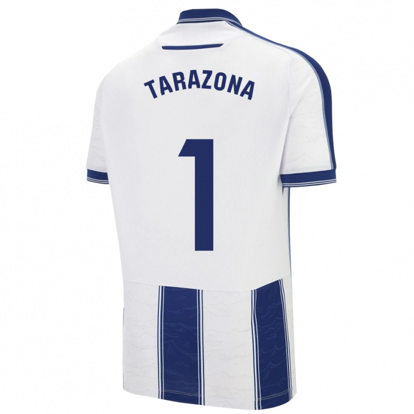 Danxen Hombre Camiseta Andrea Tarazona #1 Azul Marino Blanco 2ª Equipación 2025/26 La Camisa México