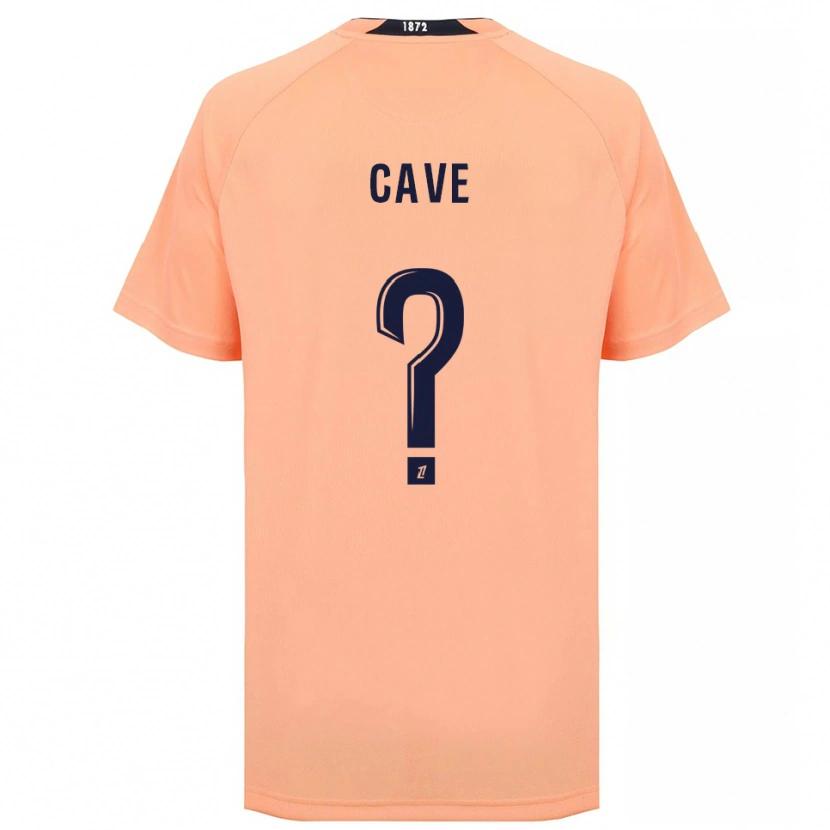 Danxen Hombre Camiseta Steven Cave #0 Naranja Azul Marino 2ª Equipación 2025/26 La Camisa México