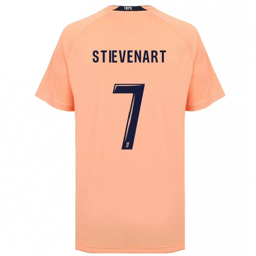 Danxen Hombre Camiseta Zoé Stievenart #7 Naranja Azul Marino 2ª Equipación 2025/26 La Camisa México