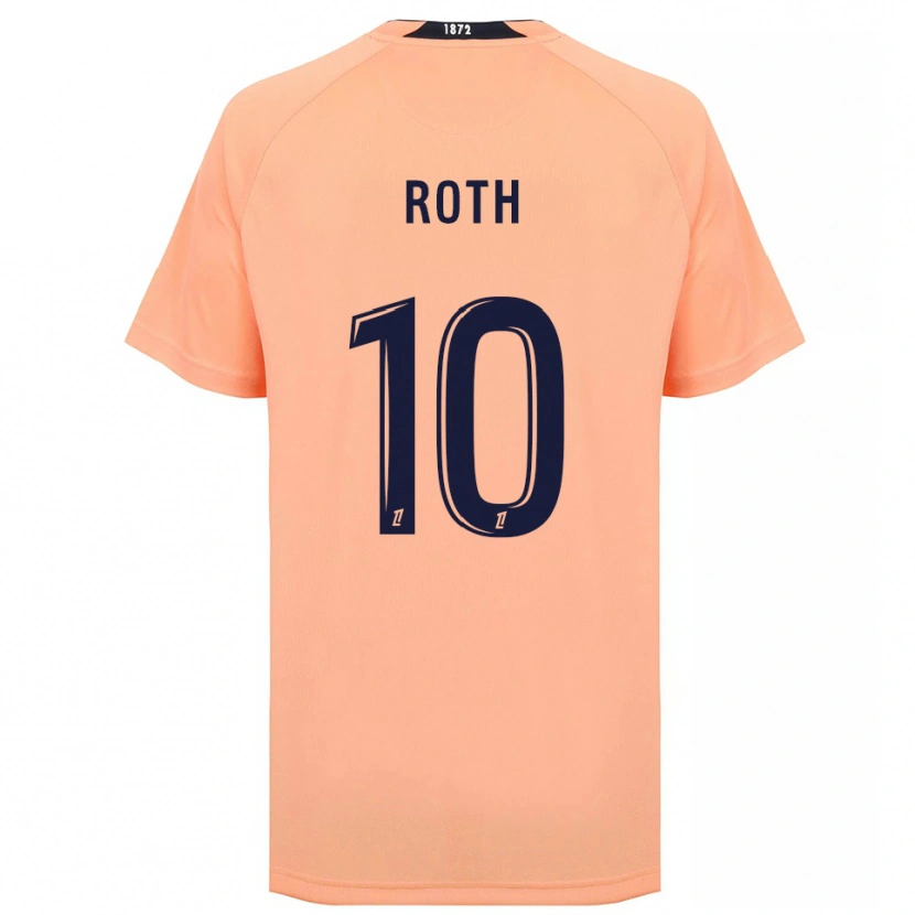 Danxen Hombre Camiseta Madeline Roth #10 Naranja Azul Marino 2ª Equipación 2025/26 La Camisa México