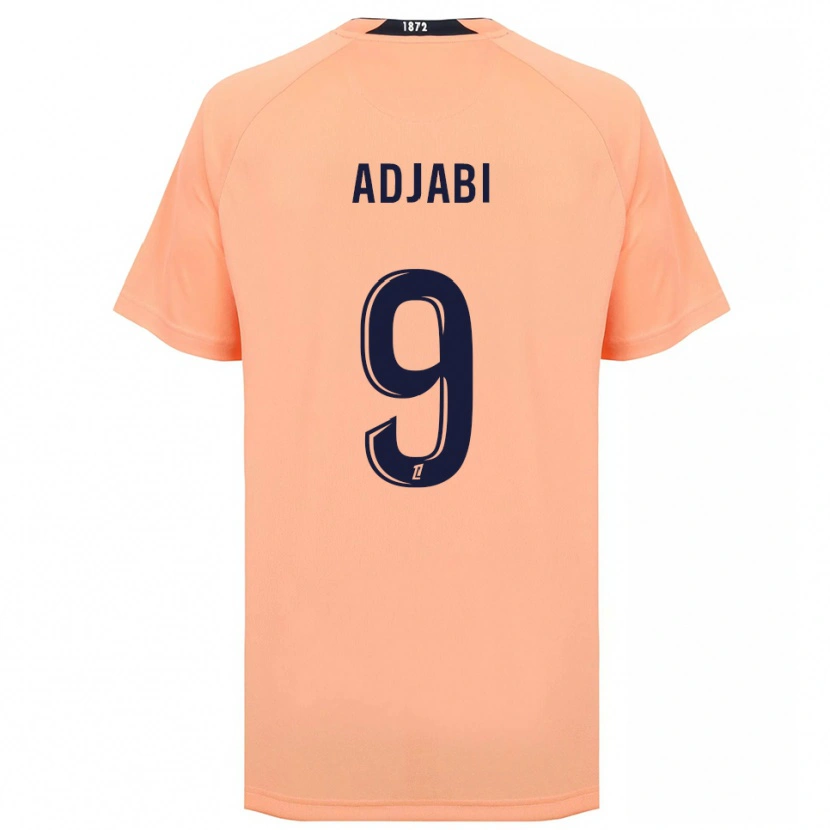 Danxen Hombre Camiseta Ikram Adjabi #9 Naranja Azul Marino 2ª Equipación 2025/26 La Camisa México