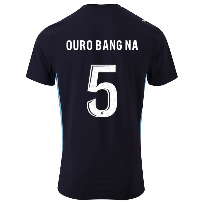 Danxen Hombre Camiseta Rayan Ouro Bang Na #5 Negro Celeste 2ª Equipación 2025/26 La Camisa México