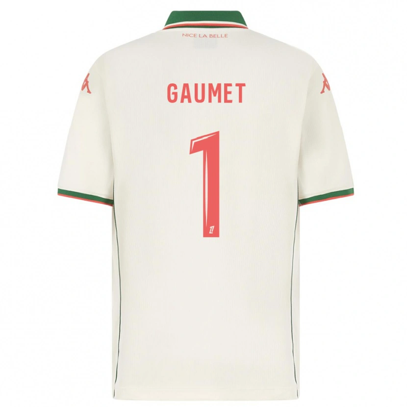 Danxen Hombre Camiseta Noa Gaumet #1 Blanco Verde 2ª Equipación 2025/26 La Camisa México