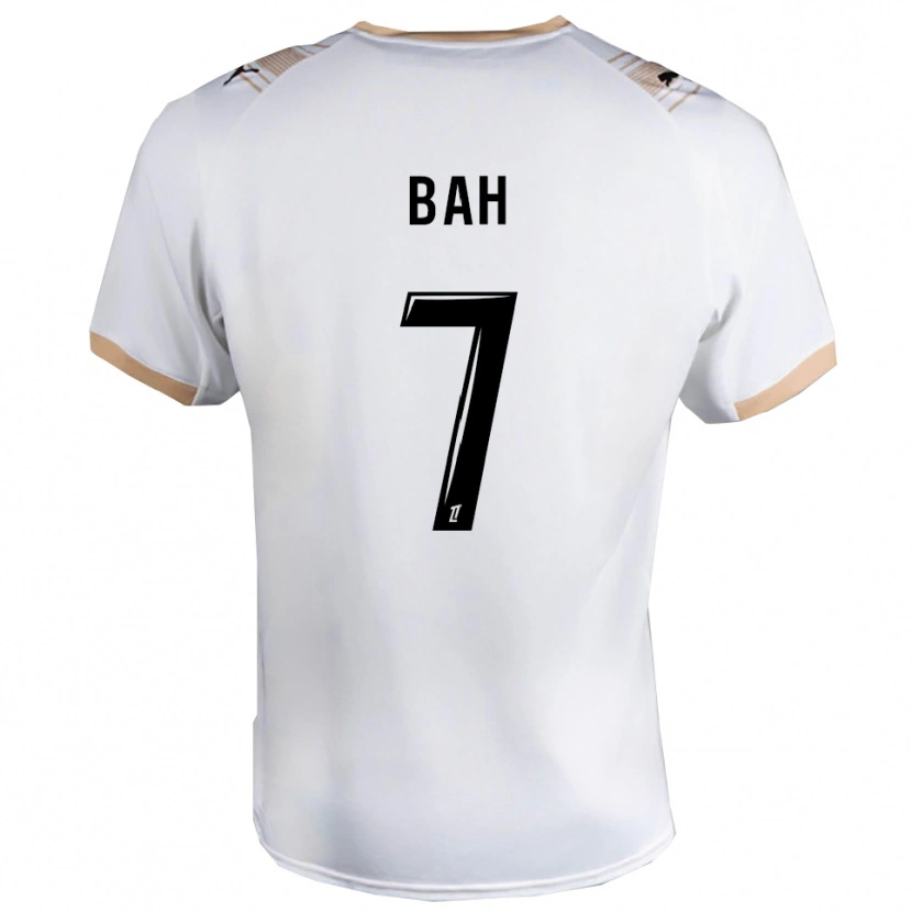 Danxen Hombre Camiseta Therno Bah #7 Blanco Negro 2ª Equipación 2025/26 La Camisa México