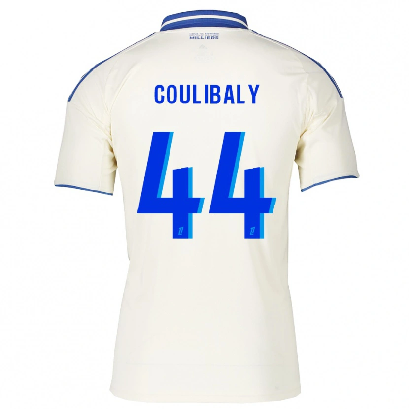 Danxen Hombre Camiseta Soumaïla Coulibaly #44 Champán Azul 2ª Equipación 2025/26 La Camisa México