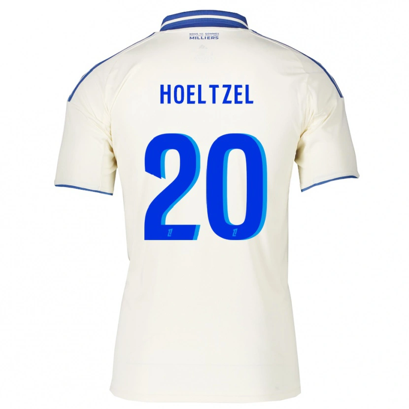 Danxen Hombre Camiseta Mégane Hoeltzel #20 Champán Azul 2ª Equipación 2025/26 La Camisa México