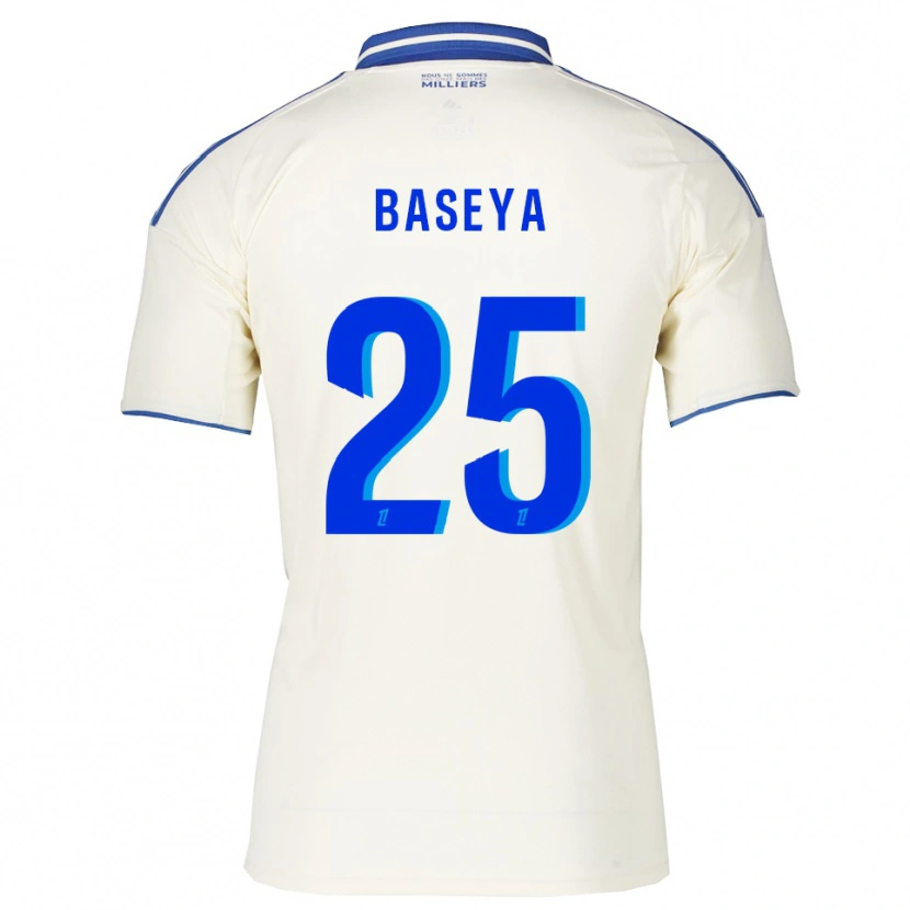 Danxen Hombre Camiseta Steven Baseya #25 Champán Azul 2ª Equipación 2025/26 La Camisa México