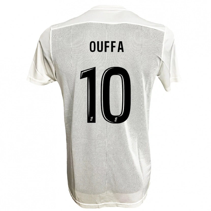 Danxen Hombre Camiseta Rayan Ouffa #10 Negro Blanco 2ª Equipación 2025/26 La Camisa México