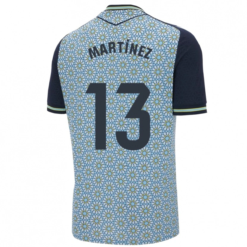 Danxen Hombre Camiseta Fernando Martínez #13 Azul Marino 2ª Equipación 2025/26 La Camisa México
