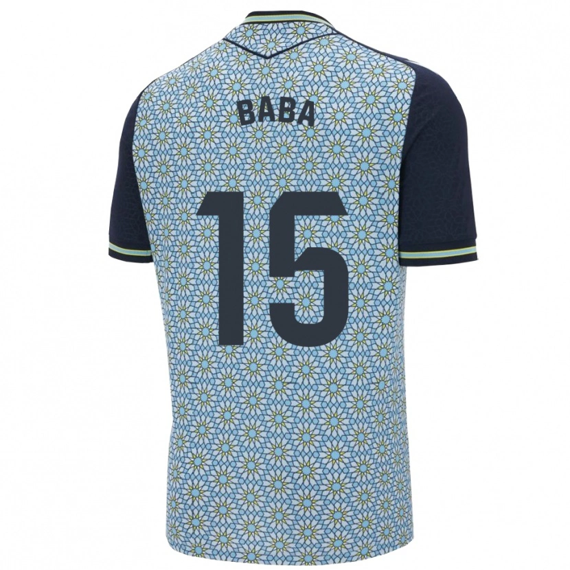 Danxen Hombre Camiseta Iddrisu Baba #15 Azul Marino 2ª Equipación 2025/26 La Camisa México