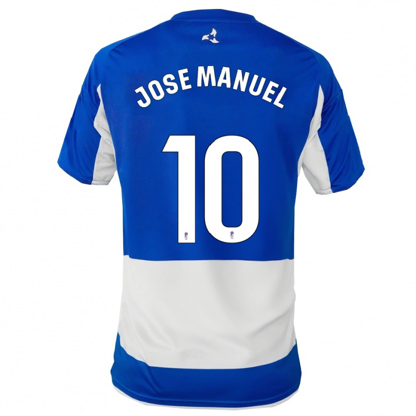 Danxen Hombre Camiseta José Manuel Arnáiz #10 Azul Blanco 2ª Equipación 2025/26 La Camisa México