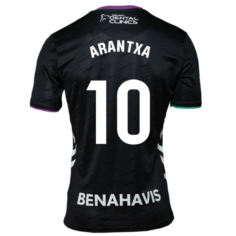 Danxen Hombre Camiseta Arantxa Medina Torreblanca #10 Negro Morado Verde 2ª Equipación 2025/26 La Camisa México