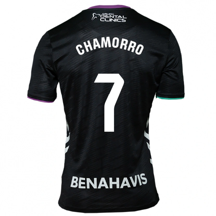 Danxen Hombre Camiseta Alexis Chamorro #7 Negro Morado Verde 2ª Equipación 2025/26 La Camisa México