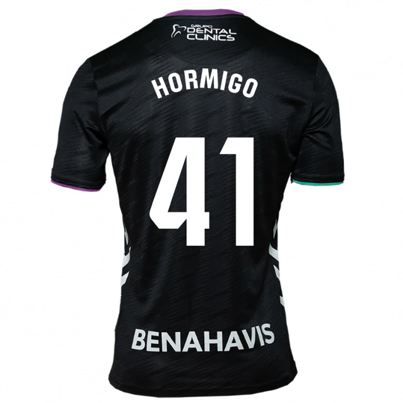 Danxen Hombre Camiseta Cintia Hormigo #41 Negro Morado Verde 2ª Equipación 2025/26 La Camisa México