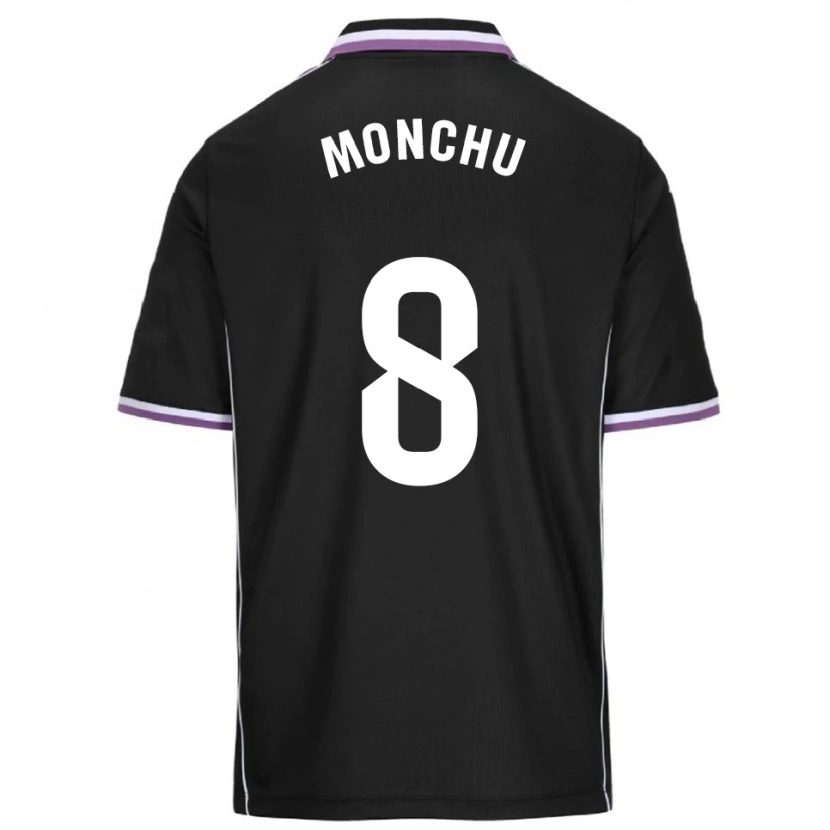 Danxen Hombre Camiseta Monchu #8 Morado Negro 2ª Equipación 2025/26 La Camisa México