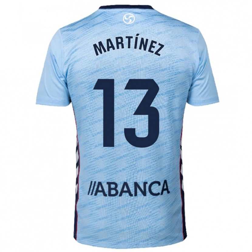 Danxen Mujer Camiseta Naiara Martínez #13 Celeste Rojo 1ª Equipación 2025/26 La Camisa México
