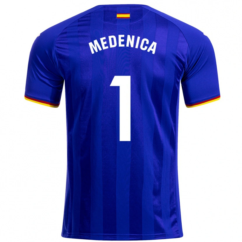 Danxen Mujer Camiseta Djordjije Medenica #1 Azul Rojo Amarillo 1ª Equipación 2025/26 La Camisa México