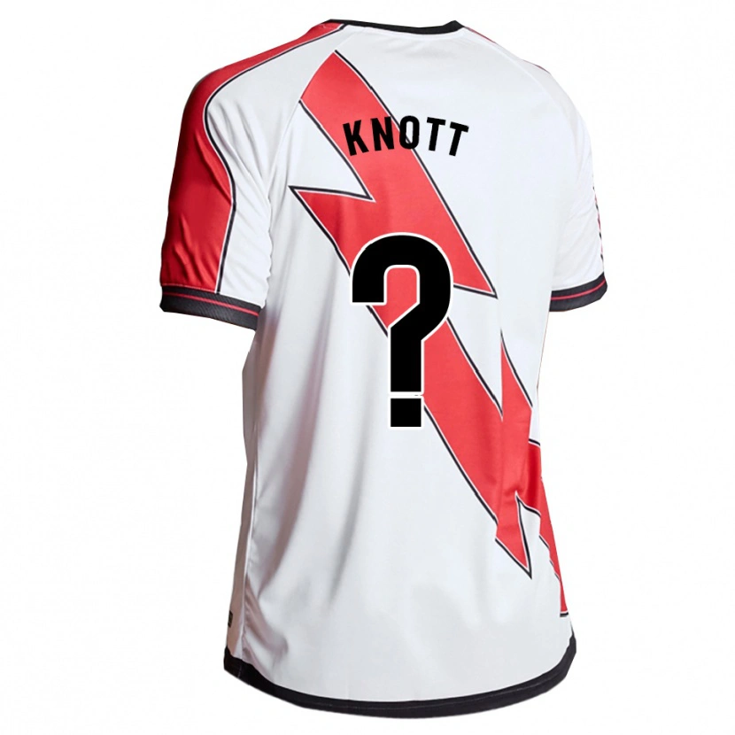 Danxen Mujer Camiseta Stezo Knott #0 Blanco Rojo 1ª Equipación 2025/26 La Camisa México