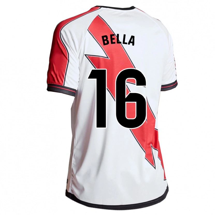 Danxen Mujer Camiseta Brunda Bella #16 Blanco Rojo 1ª Equipación 2025/26 La Camisa México