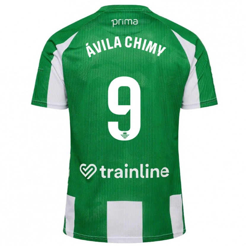Danxen Mujer Camiseta Chimy Ávila #9 Verde Blanco 1ª Equipación 2025/26 La Camisa México