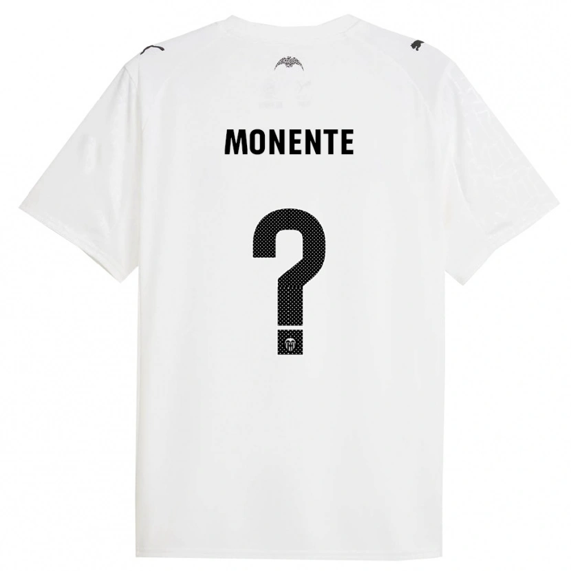 Danxen Mujer Camiseta Leyre Monente Aicua #0 Blanco Negro 1ª Equipación 2025/26 La Camisa México