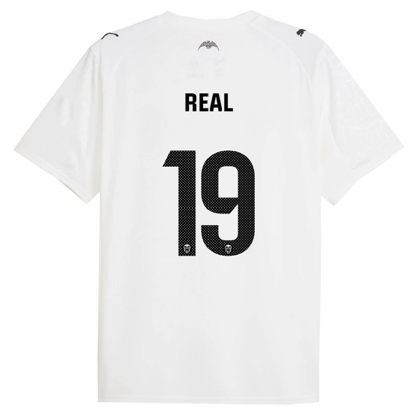 Danxen Mujer Camiseta Kerlly Real #19 Blanco Negro 1ª Equipación 2025/26 La Camisa México