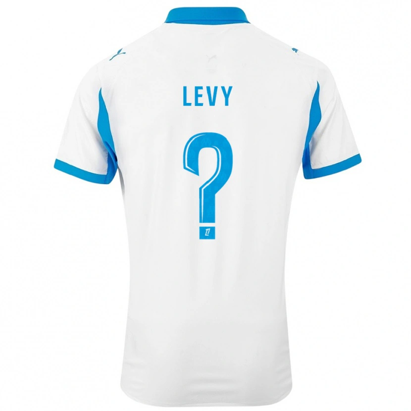 Danxen Mujer Camiseta Bradley Levy #0 Blanco Celeste 1ª Equipación 2025/26 La Camisa México