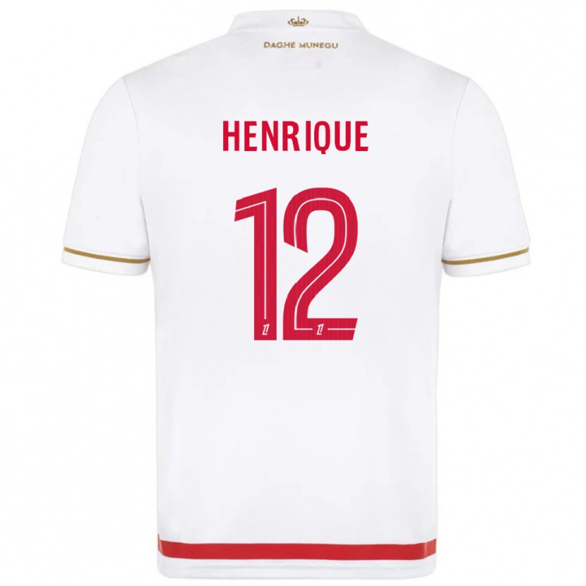Danxen Mujer Camiseta Caio Henrique #12 Rojo Blanco 1ª Equipación 2025/26 La Camisa México