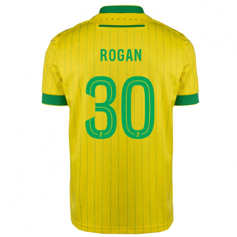 Danxen Mujer Camiseta Manja Rogan #30 Amarillo Verde 1ª Equipación 2025/26 La Camisa México